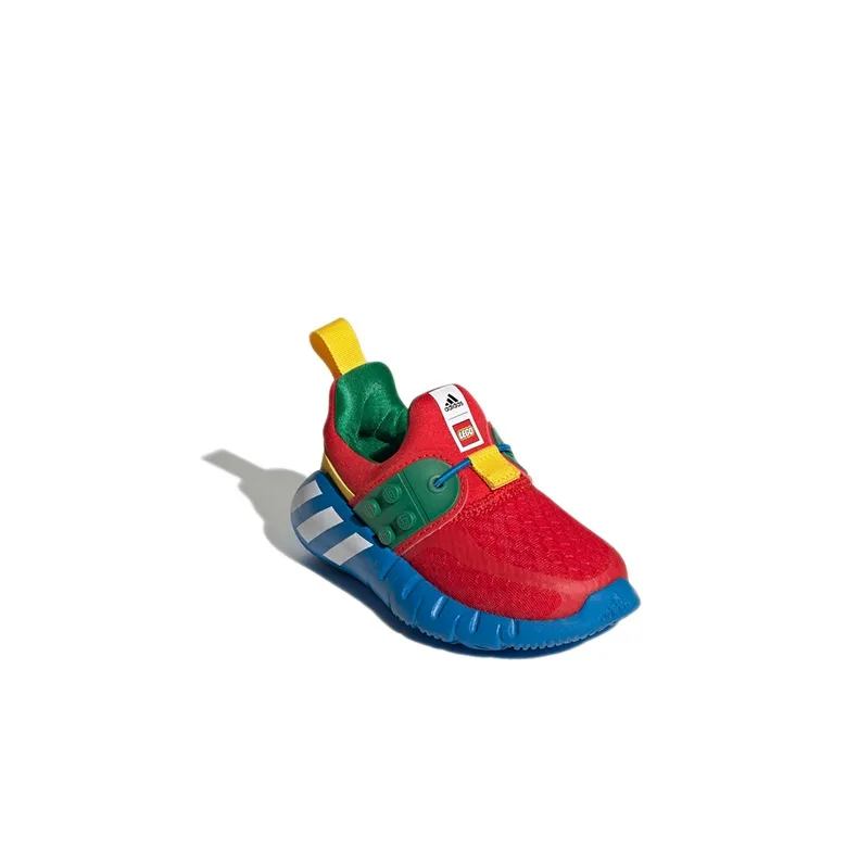 LEGO x Adidas Rapida Slip-Resistant Breathable Low-Top Toddler Shoes Red Blue Infant And Toddler-2