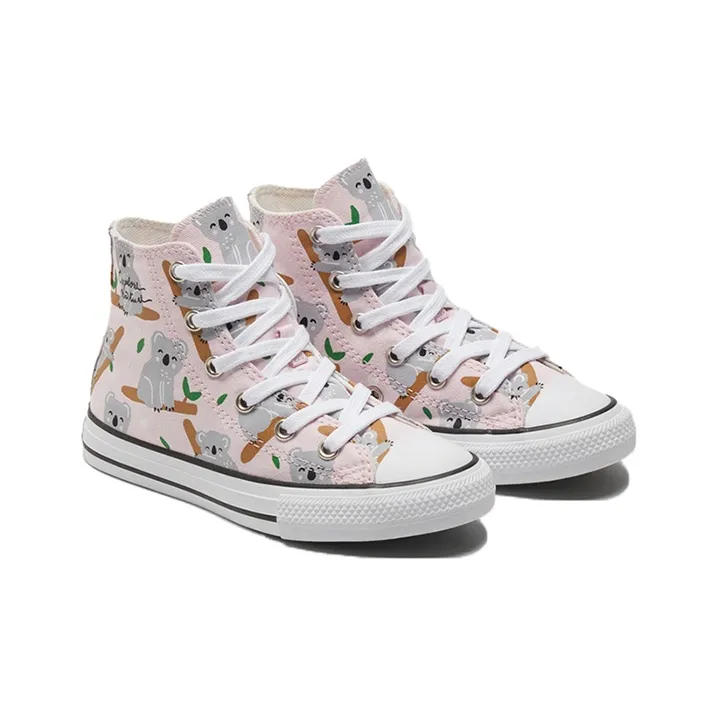 Converse Chuck Taylor All Star High GS 'Explore Nature - Allover Koala Print'-2