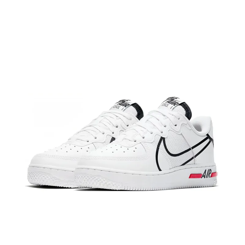 Nike Air Force 1 Low React D/MS/X White Black GS-2