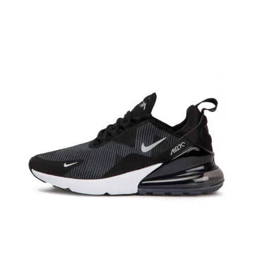 Nike Air Max 270 Knit Jacquard 'Black' GS