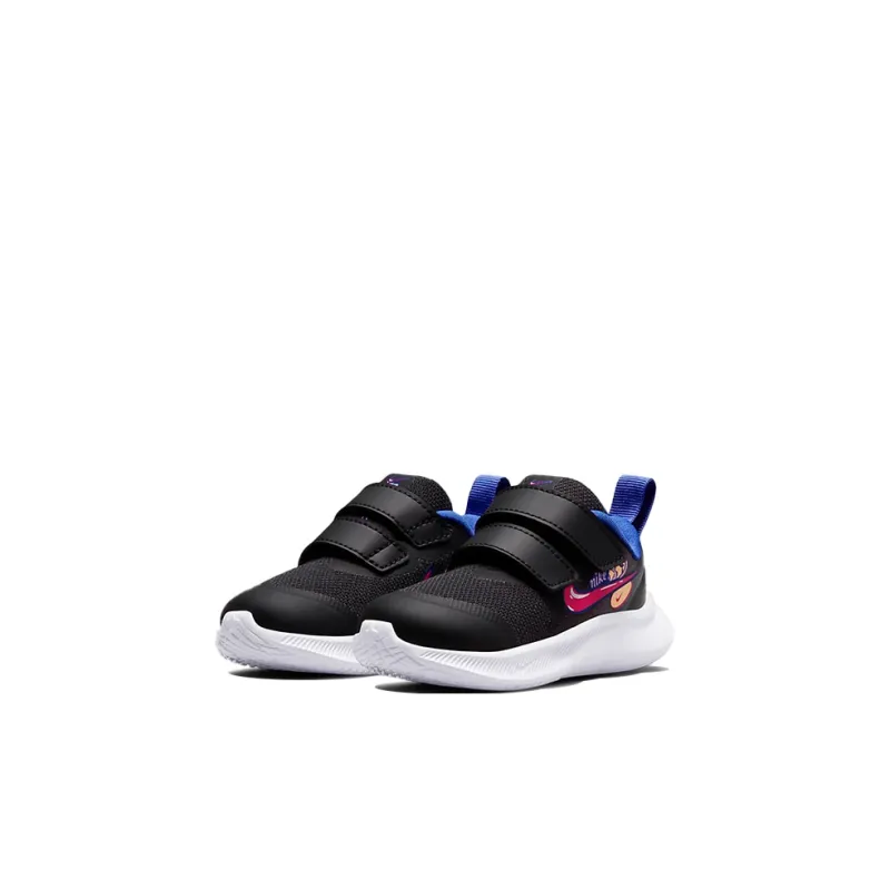 Nike Star Runner 3 Low Top Toddler Shoes Black Infant And Toddler-2