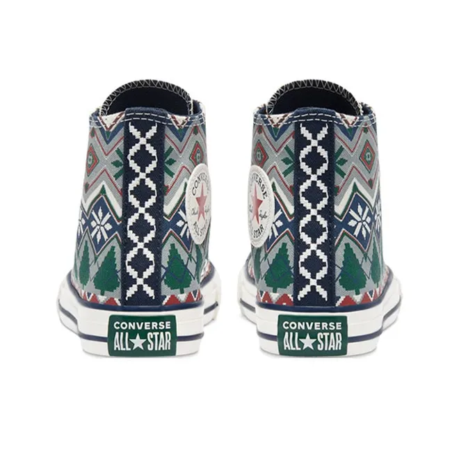 Converse Chuck Taylor All Star High GS 'Holiday Sweater'-3