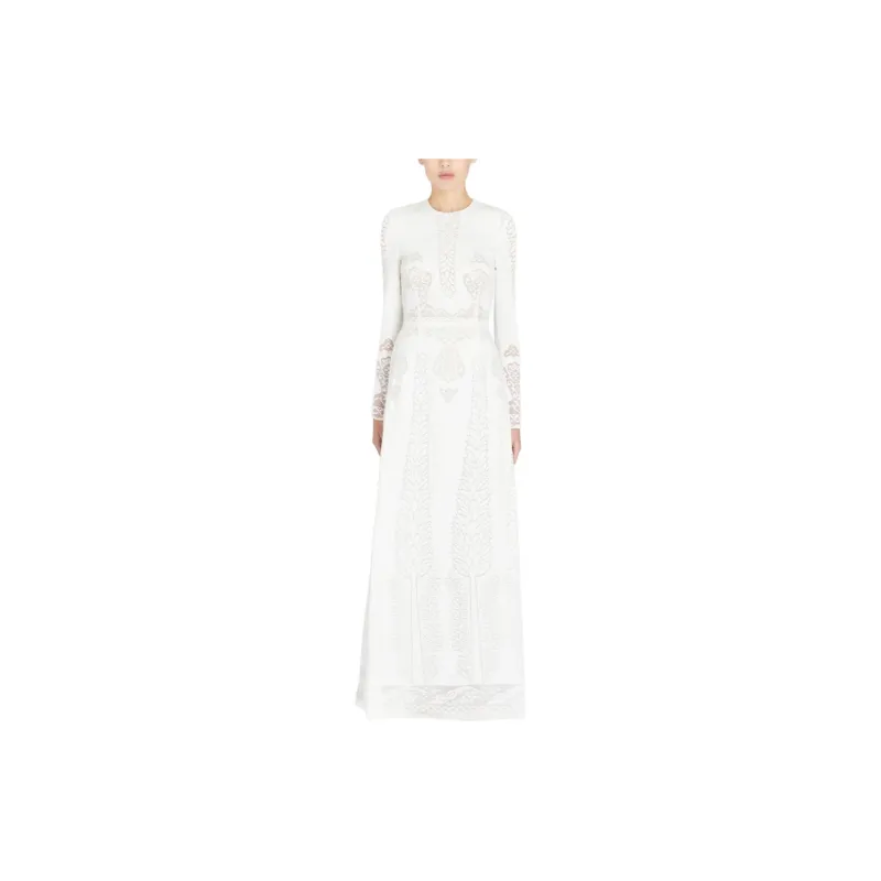 Giambattista Vall Jardin D'Eden Macramé Dress-1