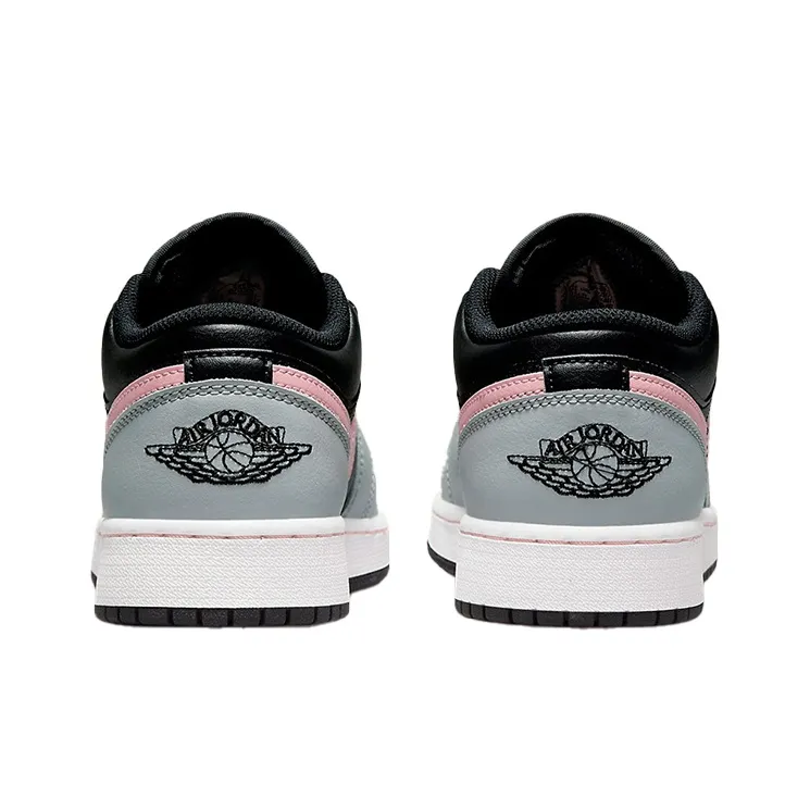 Jordan 1 Low 'Black Grey Pink' GS-4
