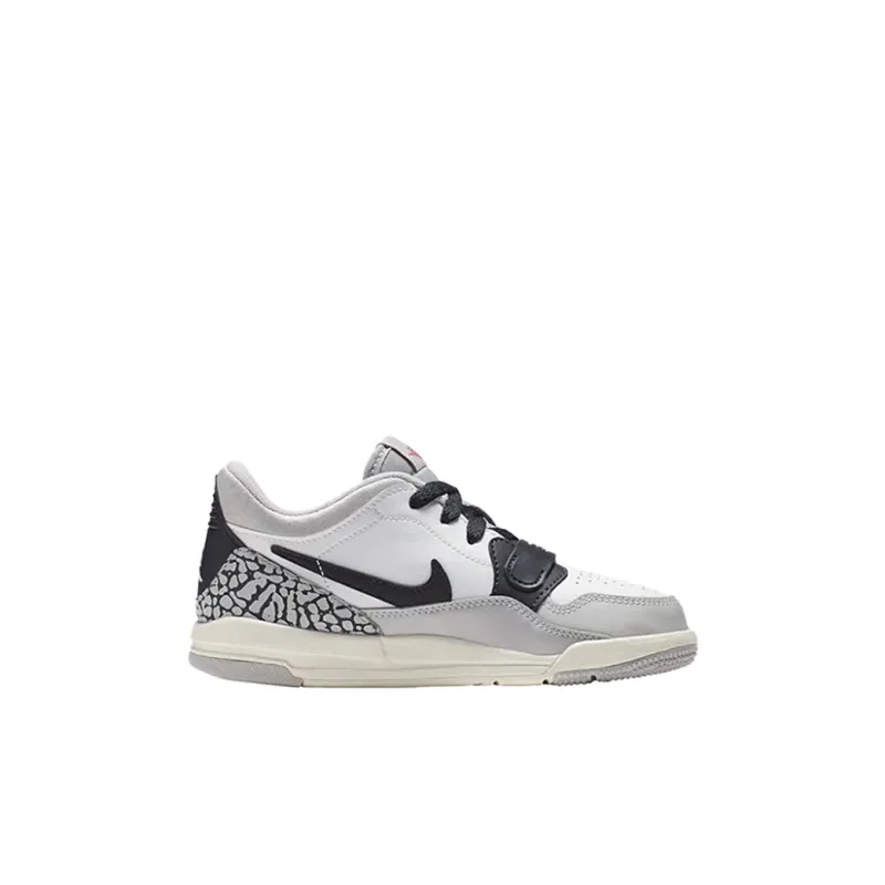 Jordan Legacy 312 Low Tech Grey Fire Red Black PS-1