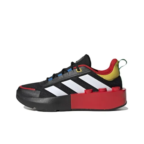 adidas Tech Runner LEGO X Big Kid 'Black Red'