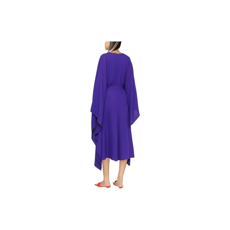 Forte Forte One-shoulder Flared Midi Dress-3