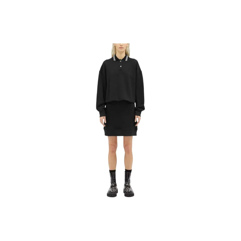 MSGM Jersey Mini Polo Dress-1