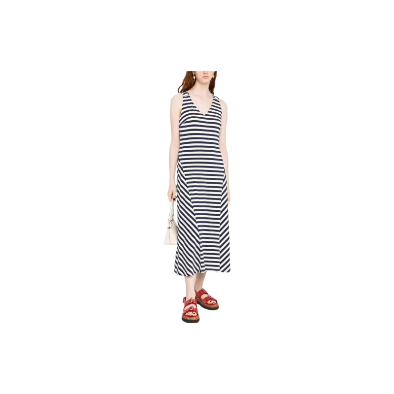 Polo Ralph Lauren Sleeveless Dresses Women's Black/White-1