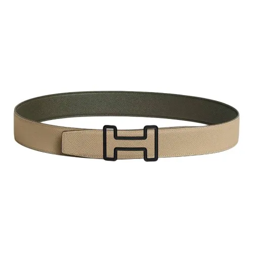 HERMES Leather Belts Unisex