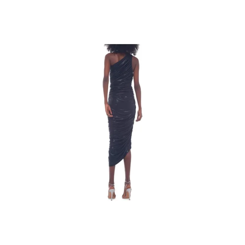 NORMA KAMALI Diana One Shoulder Dress-1