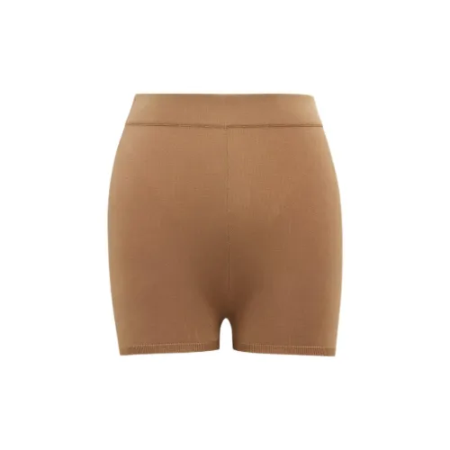 SAINT LAURENT Sports Shorts Women's Hazelnut