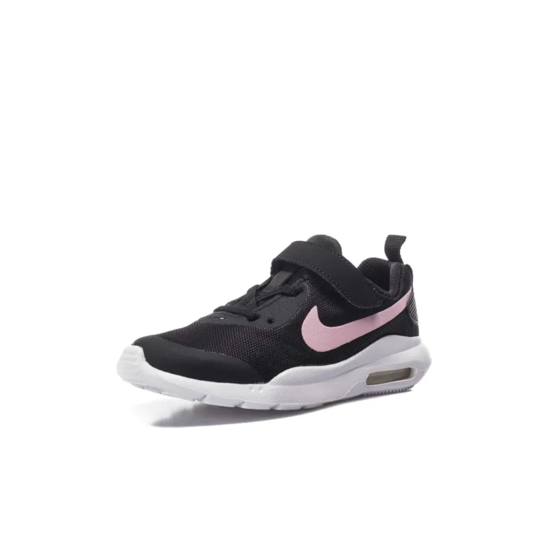 Nike Air Max Oketo Slip-Resistant Cushioning Kids Lifestyle Shoes Black Pink Children Aged 3-7 Years Old-2