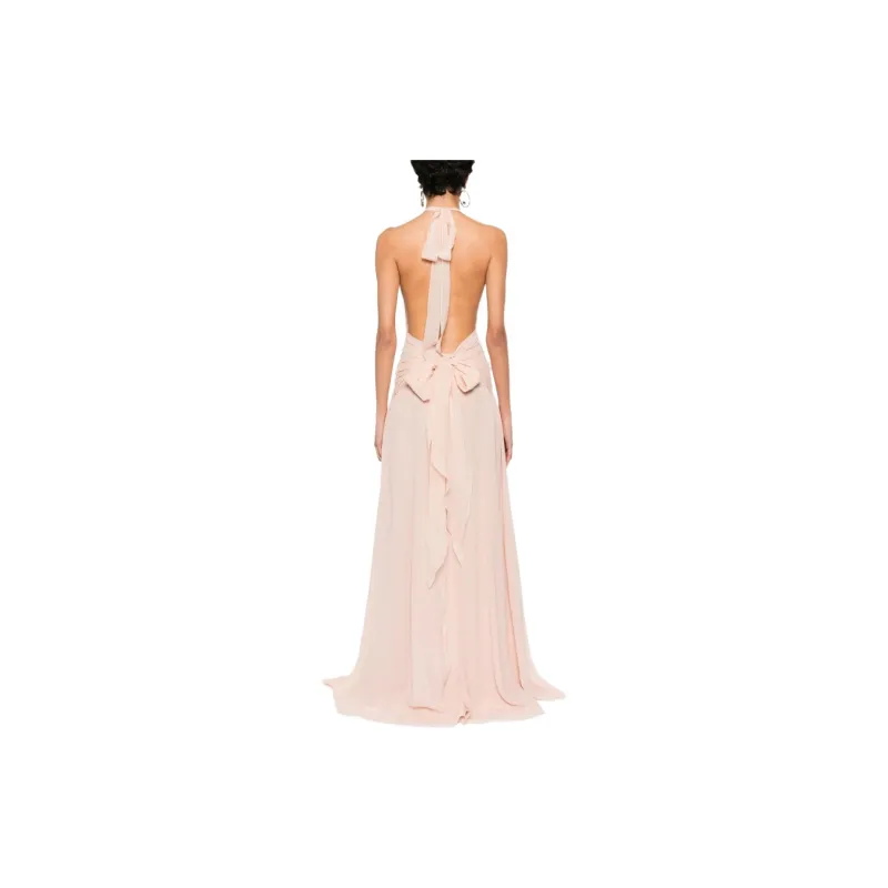 Blumarine Floral appliqué Maxi Dress-2