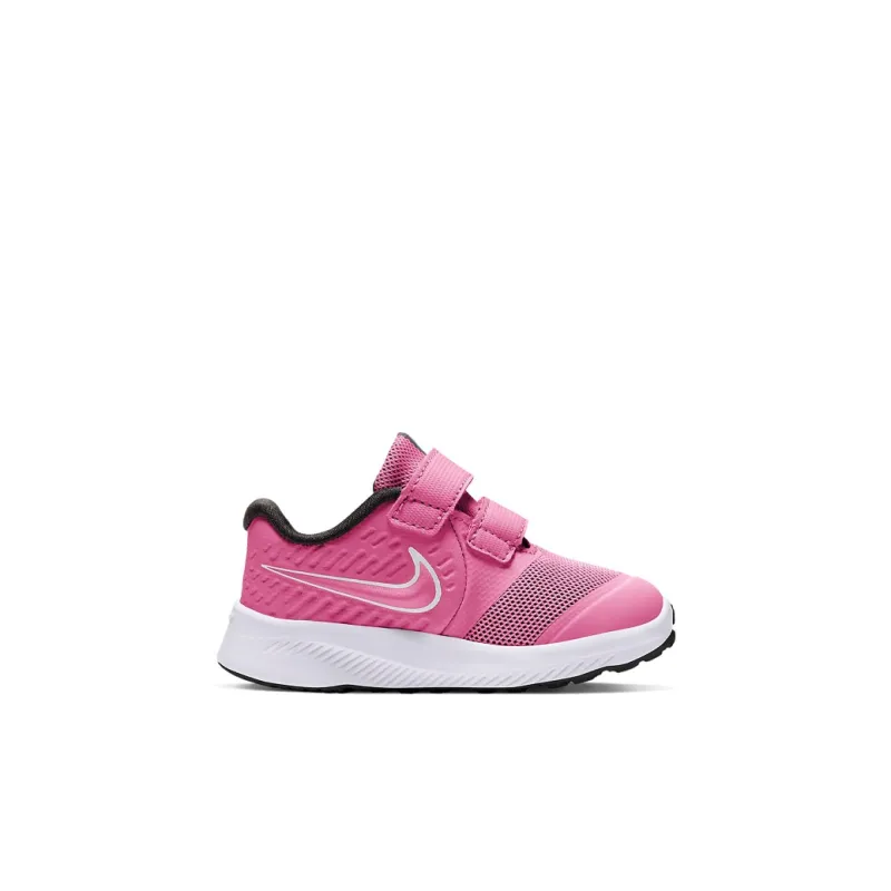 Nike Star Runner 2 Slip Resistant Cushioning Abrasion Resistant Low Top Toddler Shoes Pink Infant And Toddler-1
