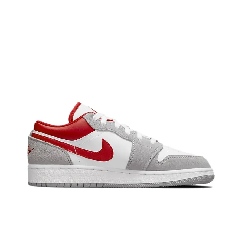 Jordan 1 Low SE Smoke Grey Gym Red GS-1