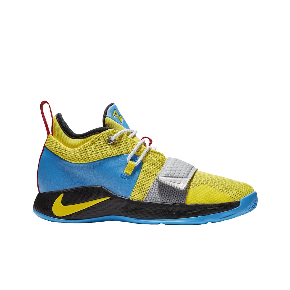 Nike PG 2.5 Opti Yellow Blue Hero GS