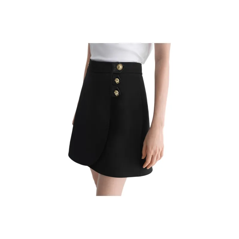 KARL LAGERFELD Casual Short Skirts Women's Black-3
