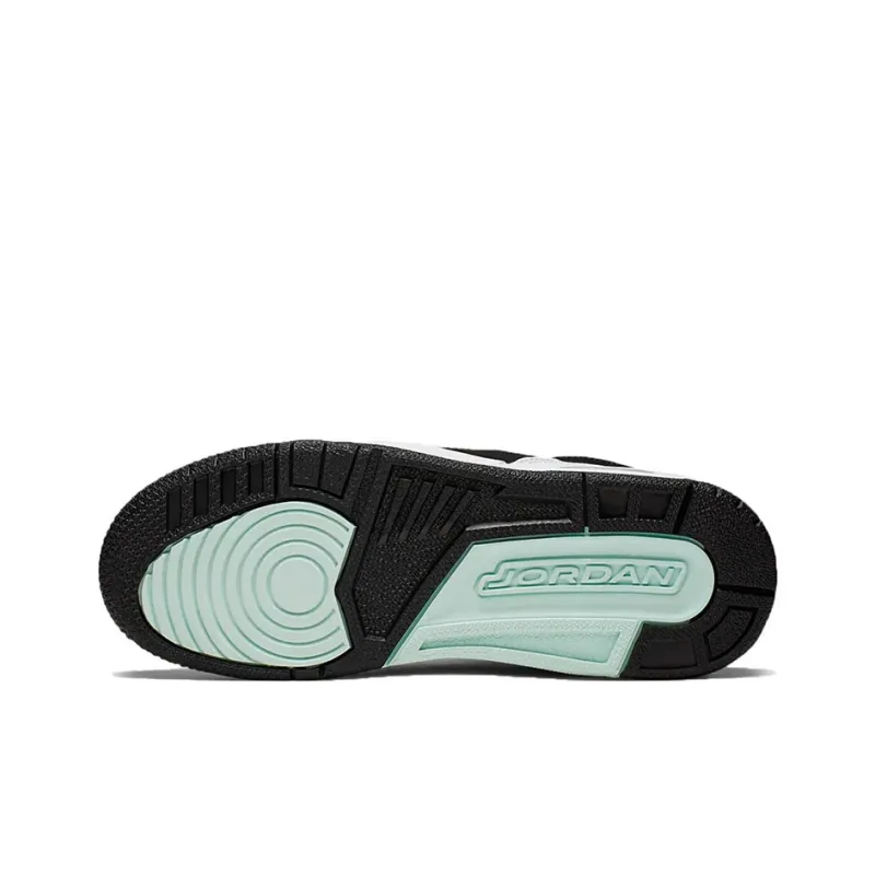 Jordan Legacy 312 Low Black White Teal Tint GS-4