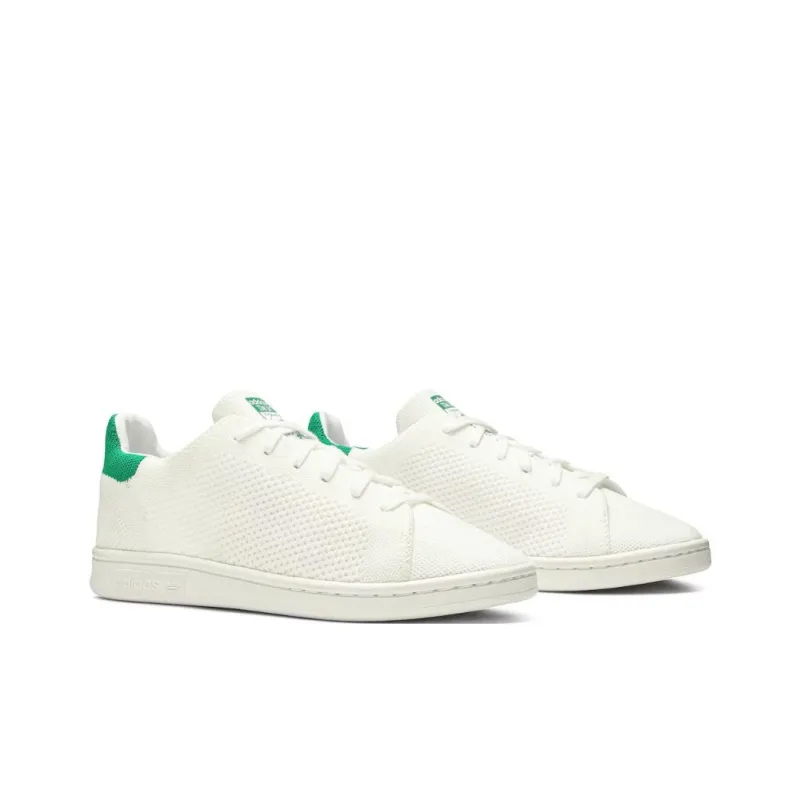 Adidas Stan Smith Primeknit White Green GS-2