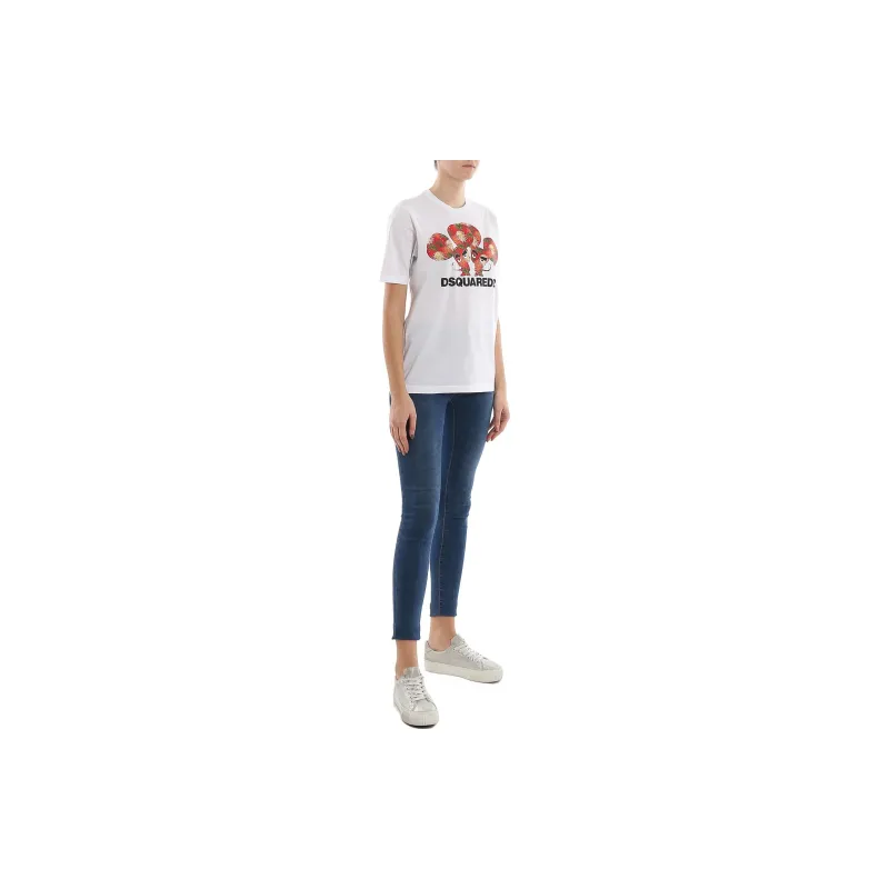 DSQUARED 2 T Shirts Women's White-1