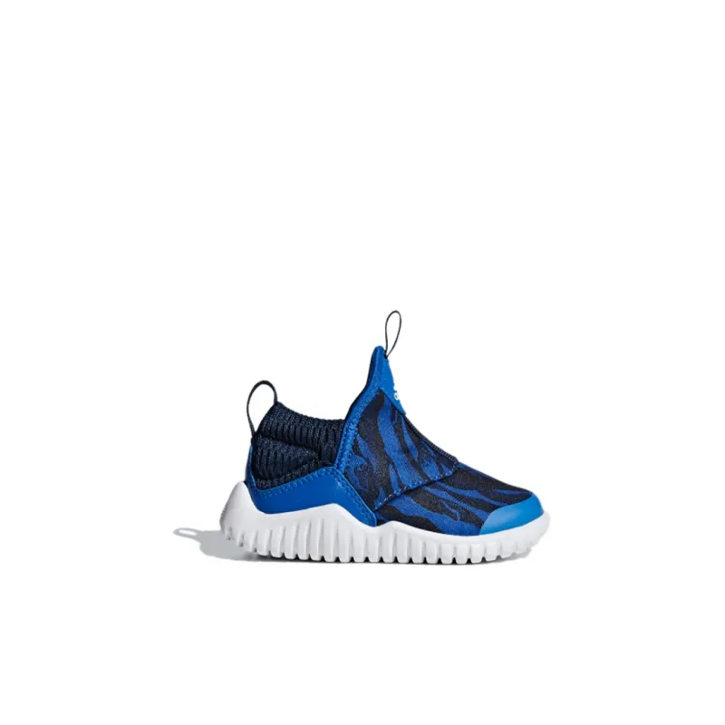 Adidas Rapidazen I Breathable Low-Top Toddler Shoes Blue Black Infant And Toddler-1