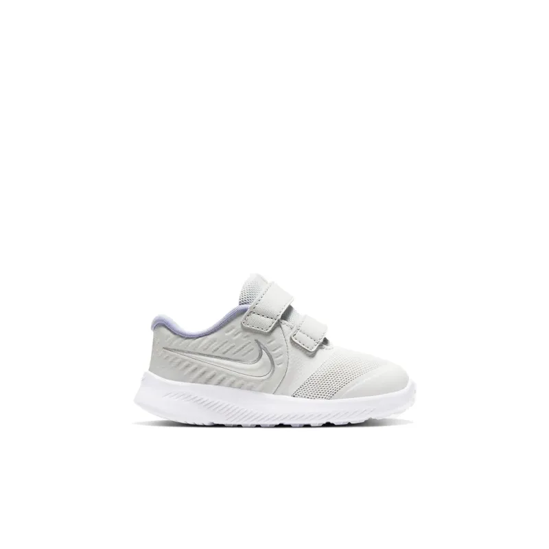 Nike Star Runner 2 Lightweight Low Top Toddler Shoes Gray Infant And Toddler-1