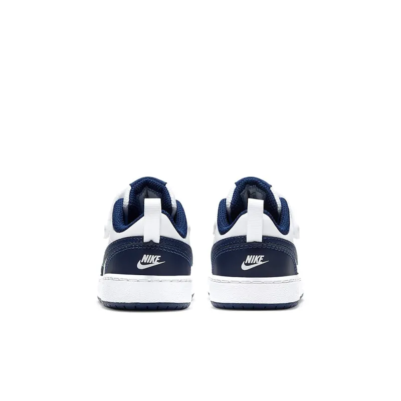 Nike Low 2 Low Top Skateboard Shoes Blue White Infant And Toddler-3