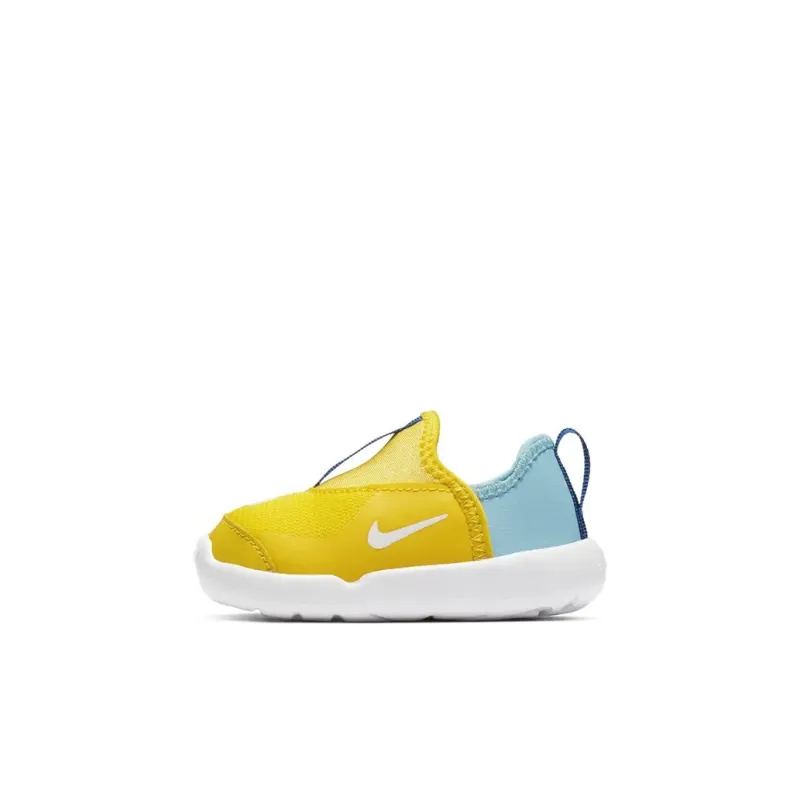 Nike Lil' Swoosh Low Top Running Shoes Yellow Blue Infant And Toddler-0