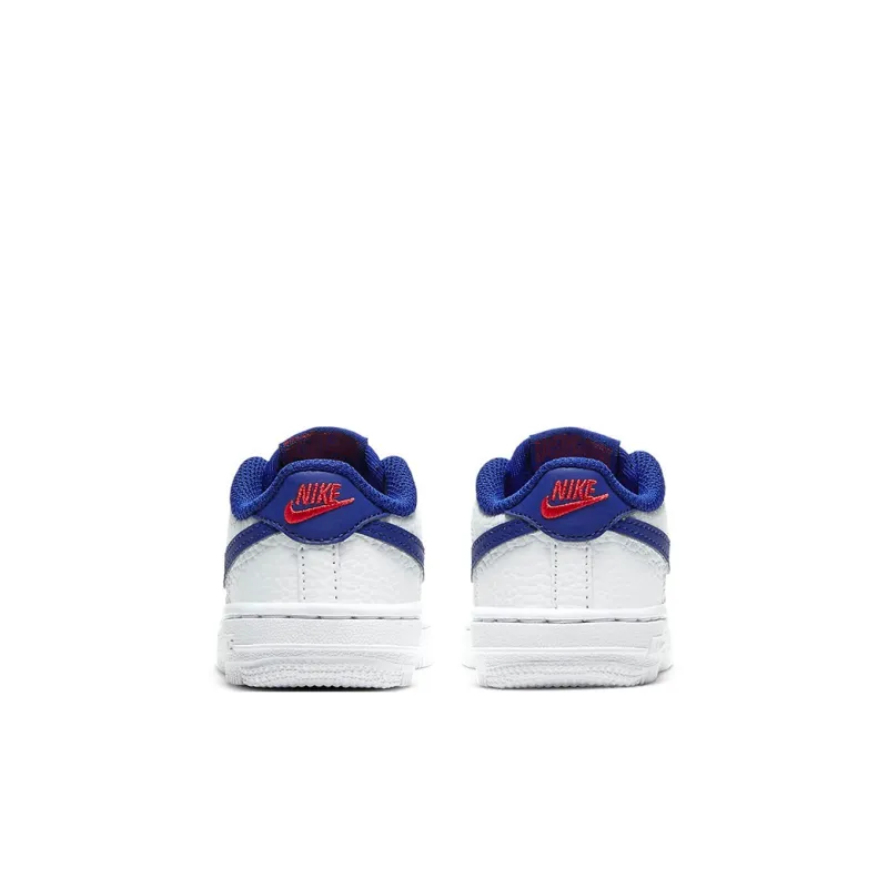 Nike Air Force 1 Low White Deep Royal Blue University Red TD-4