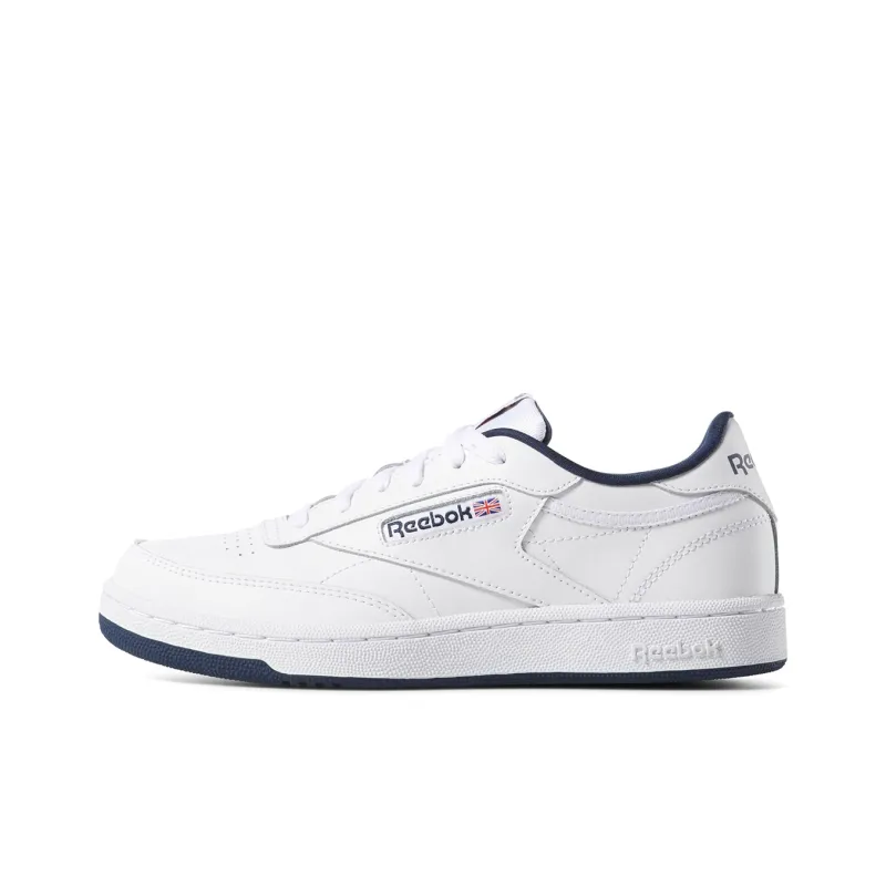 Reebok Club C   Big Kid 'White Navy'-0