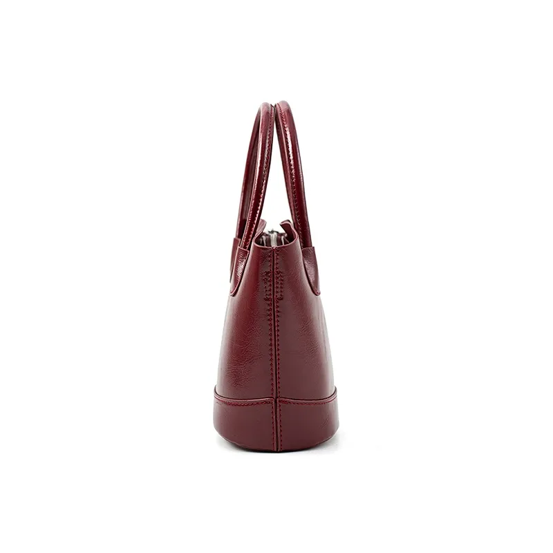 Vigno Synthetic Leather Handbags Shoulder Bag Crossbody Bag Regular Women's Red-3