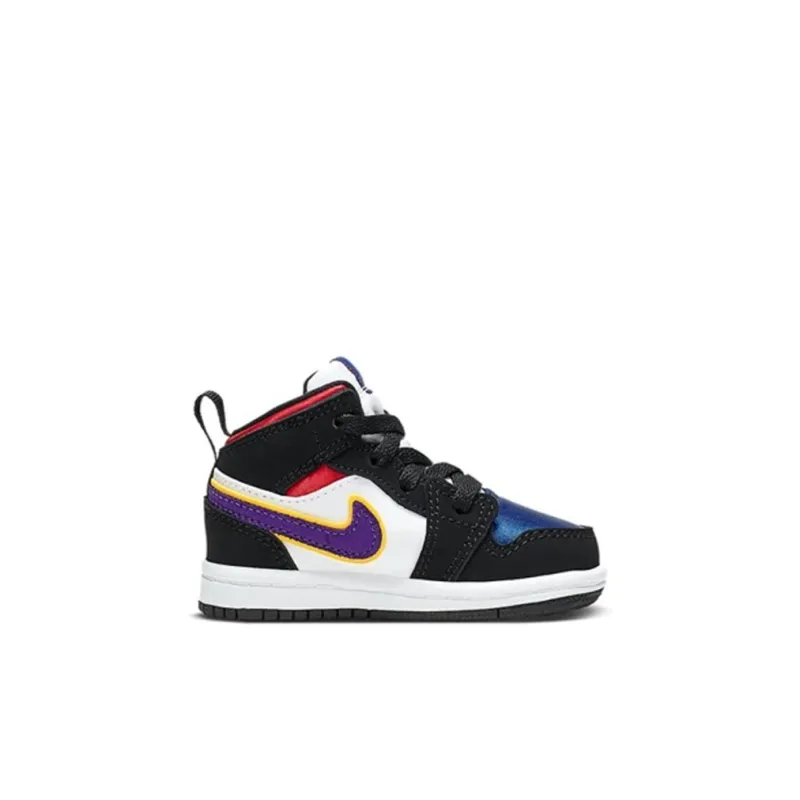 Jordan 1 Mid SE Black Field Purple TD-1