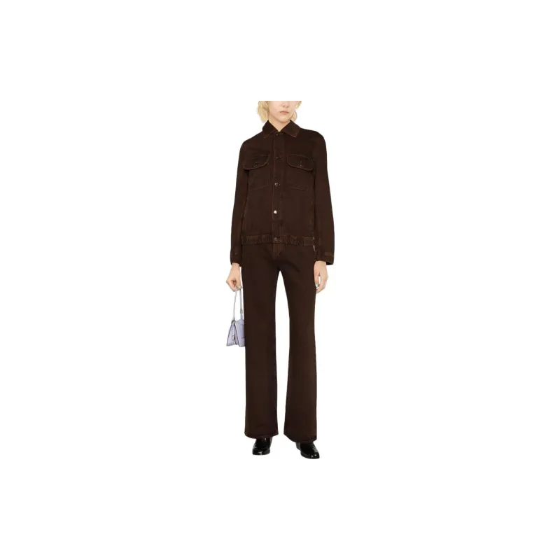 MISSONI Denim Jackets Women's Umber-1