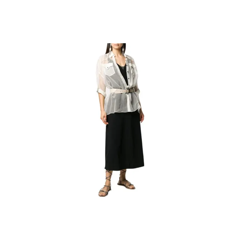 Brunello Cucinelli Shirts Women's White-1