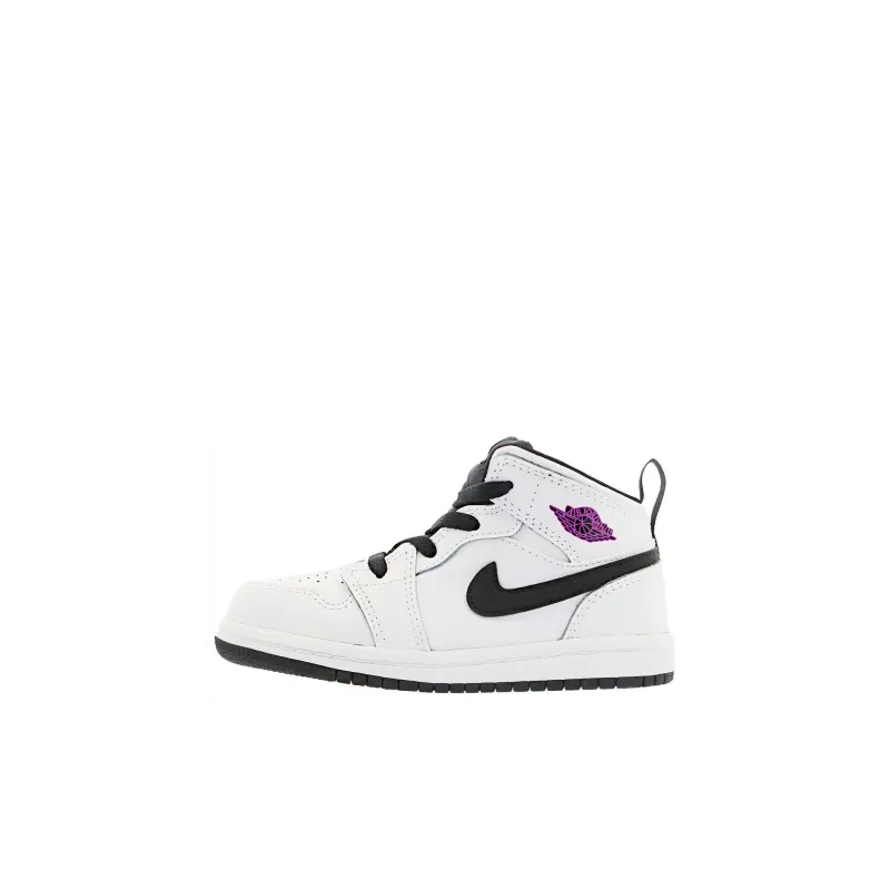 Jordan Air Jordan 1 Mid GT Cushioned Slip-Resistant Lightweight Mid-Top Toddler Shoes Infant And Toddler-0