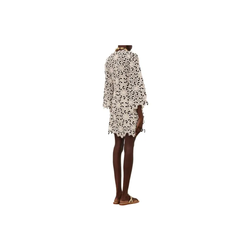 Zimmermann Ottie Laced Mini Dress-2