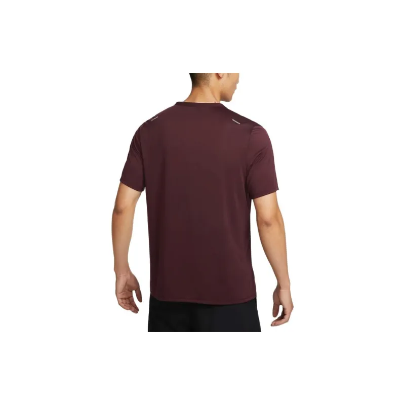Nike RISE 365Dri Fit T Shirt Men's Burgundy-1