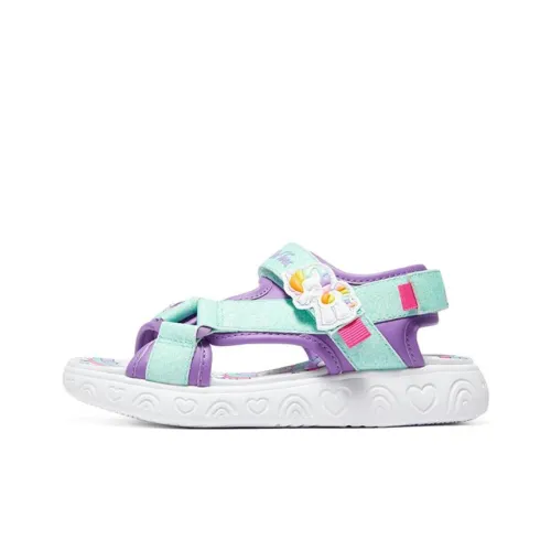 Skechers Rainbow Shines Breathable Lightweight Children's Sandals Purple Color Teenagers