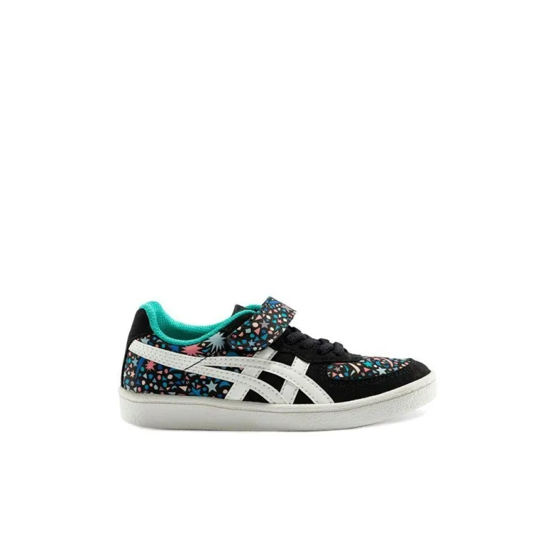 Onitsuka Tiger GSM Anti Slip Wear Resistant Low Top Kids' Skateboarding Shoes Black Print Children Aged 3 7 Years Old-1
