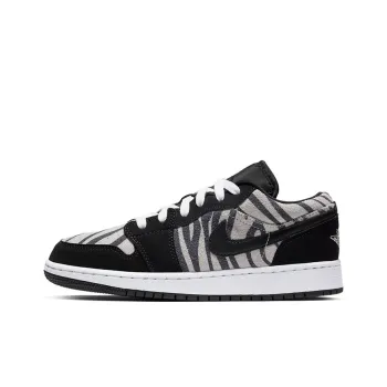 Jordan 1 Low GS Zebra