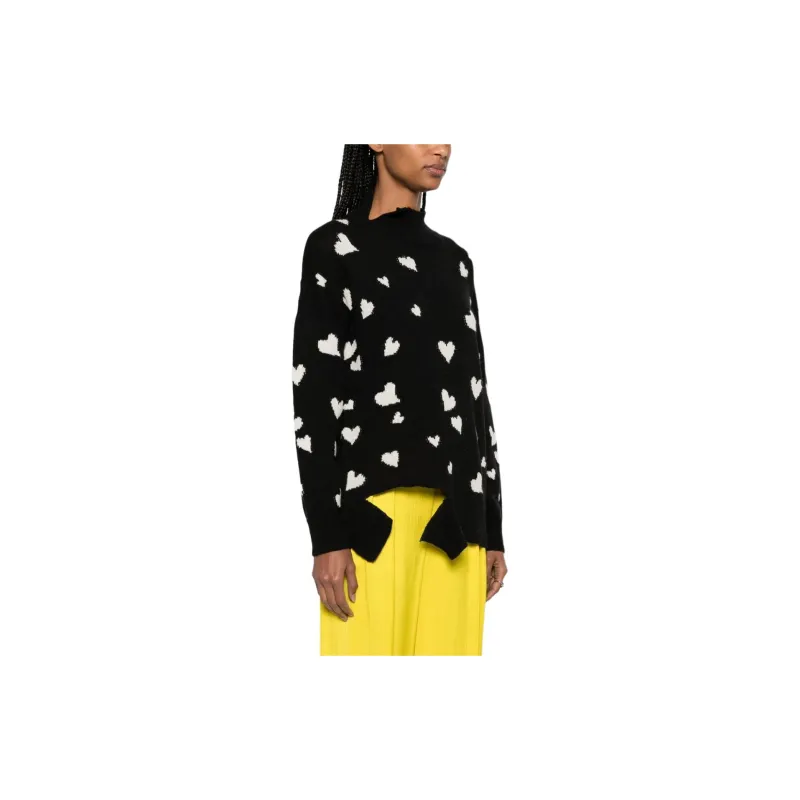 MARNI Heart Intarsia Knitted Jumper-3