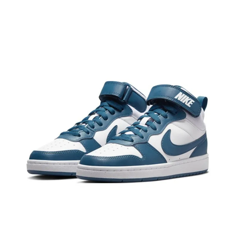Nike Court Borough Mid 2 White Marina GS-2