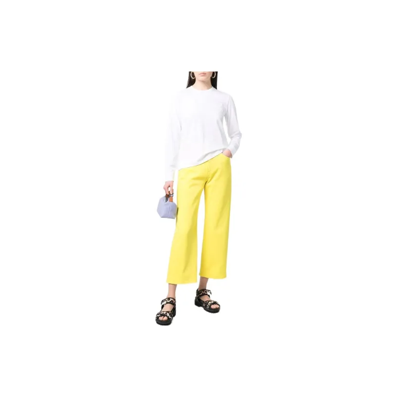 GANNI T Shirts Women's White-1
