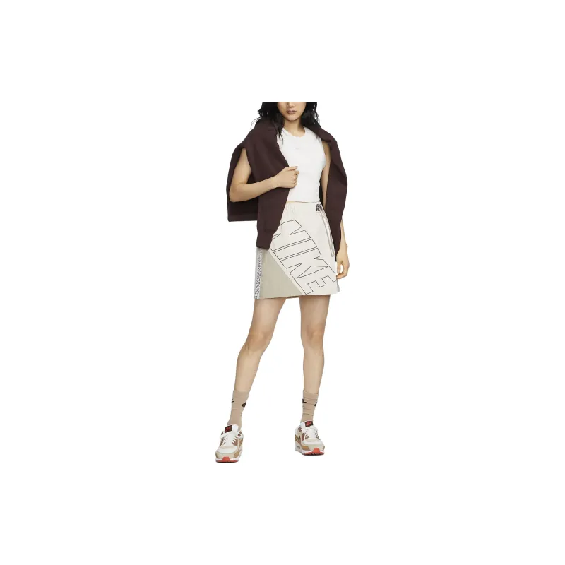 Nike Casual Short Skirts Women's Khaki-1