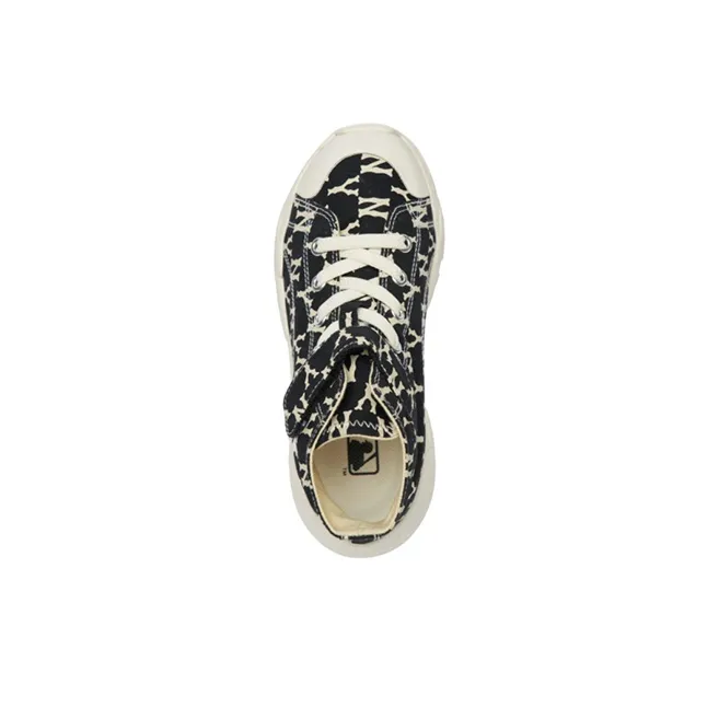 MLB Chunky High Top Chunky Sneakers Black Kids'-3