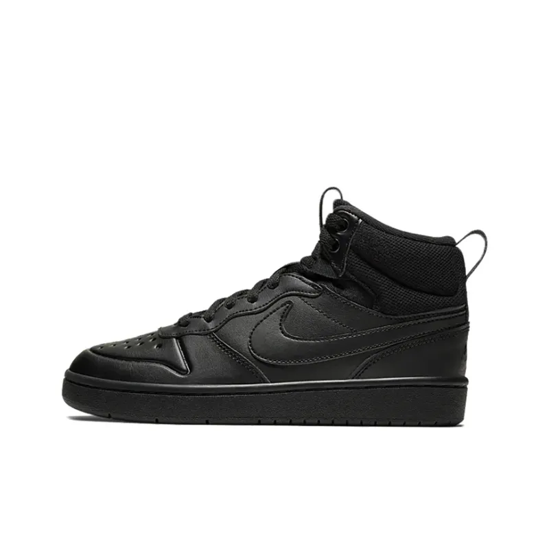 Nike Court Borough Mid 2 'Black' GS-0