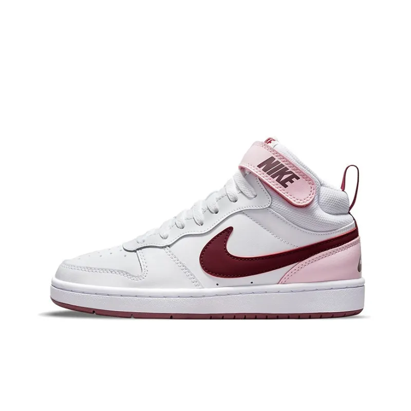 Nike Court Borough Mid 2 White Pink Foam GS-0