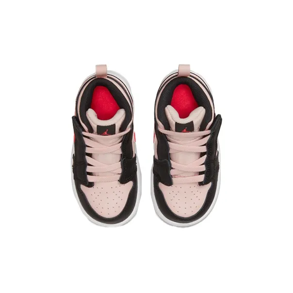 Jordan 1 Mid Alt Black Pink Crimson TD-3