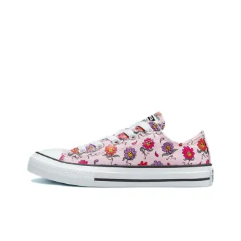 Converse Chuck Taylor All Star Anti Slip Wear Resistant Low Top Kids Canvas Shoes Pink Purple Multicolor Teenagers